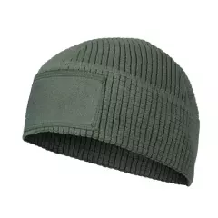 Helikon-Tex Čepice Helikon Range Beanie Cap® - Grid Fleece, olive green