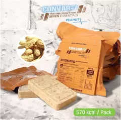 Convar Feldküche Nouzová strava Convar-7 High Energy Bar - Peanut 120g