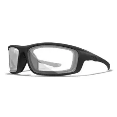 Střelecké sluneční brýle WileyX GRID, černý rám, čirá skla