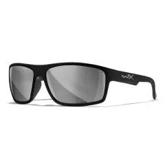 Sluneční brýle WileyX Peak Silver Flash, Matte black rám, šedá skla