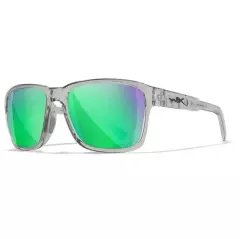 Sluneční brýle WileyX Trek Captivate Polarized - Green Mirror - Amber/Gloss Crystal Light Grey