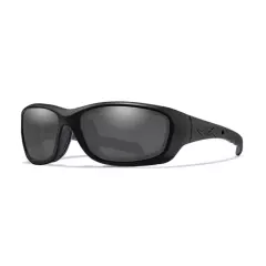WileyX Střelecké sluneční brýle WileyX Gravity Captivate Polarized - Smoke Grey/Black Ops - Matte Black
