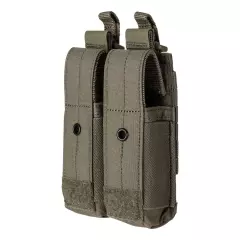5.11 TACTICAL Dvojitá sumka 5.11 Tactical Flex Double pro pistolové zásobníky, Ranger Green