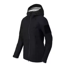 Dámská bunda Helikon SQUALL Hardshell Jacket - TorrentStretch, Černá