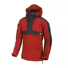 Helikon-Tex Bunda Helikon Woodsman Anorak Jacket, crimson sky / ash grey