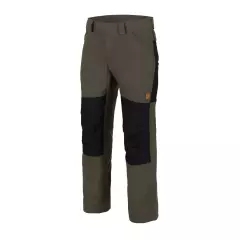 Helikon-Tex Kalhoty Helikon Woodsman Pants®, Taiga Green / Černé