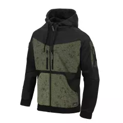 Helikon-Tex Pánská mikina Helikon Rogue Hoodie, černá / desert night camo