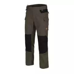 Kalhoty Helikon Pilgrim Pants, Taiga Green / Černé