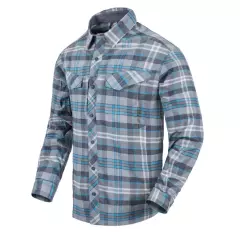 Košile Helikon Defender Mk2 PILGRIM Shirt, Blue Plaid