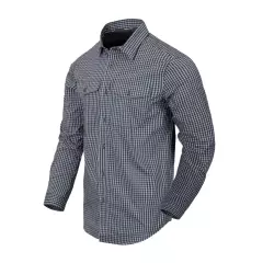 Košile Helikon Covert Concealed Carry Shirt, Phantom Grey Checkered