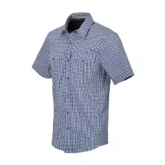 Helikon-Tex Košile Helikon Covert Concealed Carry Short Sleeve Shirt, Royal Blue Checkered