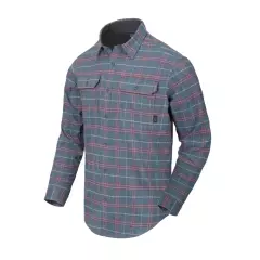 Helikon-Tex Košile Helikon GreyMan Shirt - Polyester Nylon Blend, Graphite Plaid