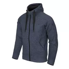 Helikon-Tex Pánská mikina Helikon Covert Tactical Hoodie (FullZip)®, Blue Melange