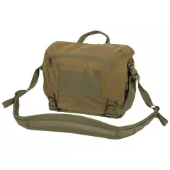 Taška přes rameno Helikon Urban Courier Bag Medium® - Cordura®, Coyote/Adaptive Green