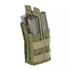 Dvojitá otevřená sumka na puškové zásobníky Defcon 5 Open/Split Pouch, OD Green