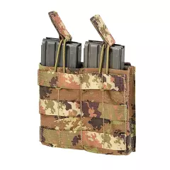 Sumka na zásobníky typu M4/AK47/SA58 otevřená, Italian Camo