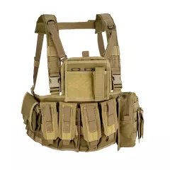 Defcon5 Taktická vesta Defcon 5 MOLLE RECON CHEST RIG, písková