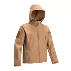 Defcon5 Softshellová Bunda Defcon 5 Tactical Softshell Jacket, Coyote Brown