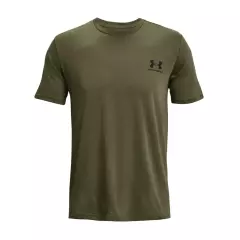 Triko Under Armour® T-Shirt HeatGear® loose. Olive Green