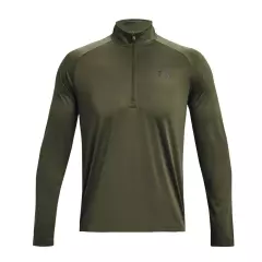 Funkční triko s dlouhým rukávem Under Armour HeatGear®, Olive Green