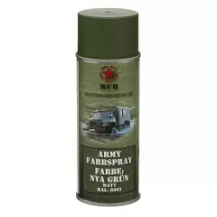 Armádní barva ve spreji, 400 ml, NVA zelená mat