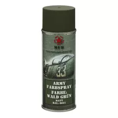 Armádní barva ve spreji, 400 ml, WALD zelená mat