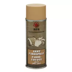 Armádní barva ve spreji, 400 ml, coyote mat