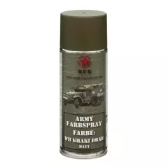 Armádní barva ve spreji, 400 ml, WH khaki drab mat