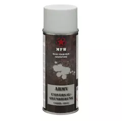 Armádní barva ve spreji, 400 ml, univerzální základ šedý