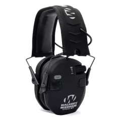 Střelecká sluchátka WALKERS Razor slim Quad, černá