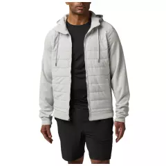 Mikina 5.11 PT-R® Arrive Hybrid Full Zip Hoodie, Pearl Grey