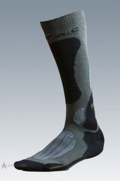Ponožky Mission, green/grey
