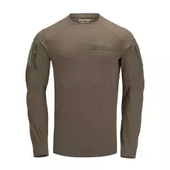 Taktické funkční triko s dlouhým rukávem Clawgear Instructor Mk. III LS LW, Stonegrey Olive