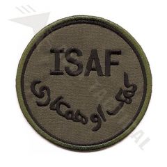 Bojová nášivka ISAF - suchý zip