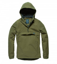 Bunda Vintage Industries Shooter Anorak, Olive Drab