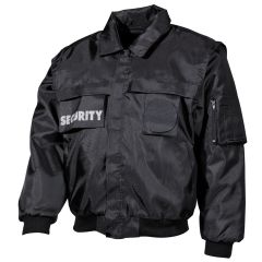 Služební bunda MHF Blouson SECURITY, černá