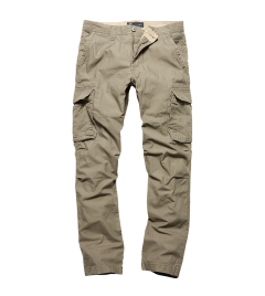 Kalhoty Vintage Industries Reef, olive