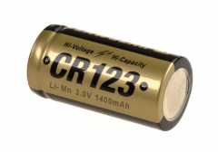 Lithiová baterie CR123 3V Clawgear 1400 mAh