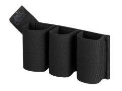 Trojitá elastická pistolová sumka Helikon Triple Elastic Insert - Polyester, černá