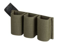 Trojitá elastická pistolová sumka Helikon Triple Elastic Insert - Polyester, olive green