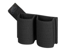 Dvojitá elastická pistolová sumka Helikon Double Elastic Insert - Polyester, černá