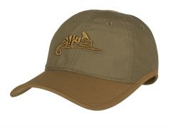 Kšiltovka Helikon Logo Cap - adaptive green/coyote