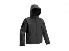 Softshellová Bunda Defcon 5 Tactical Softshell Jacket, Černá