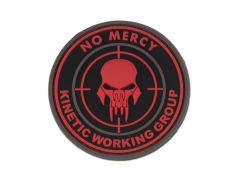 Nášivka JTG NO MERCY-KINETIC WORKING GROUP, Blackmedic