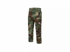 Kalhoty Helikon BDU Pants - PolyCotton Ripstop, Woodland