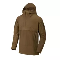 Softshellová bunda Helikon Mistral Anorak Jacket, mud brown