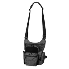 Taška přes rameno Helikon EDC Side Bag® - Nylon Polyester Blend, Black-Grey Melange