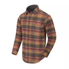 Košile Helikon GreyMan Shirt - Polyester Nylon Blend, Amber Plaid