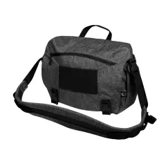 Taška přes rameno Helikon Urban Courier Bag Medium® - Nylon, Black-Grey Melange