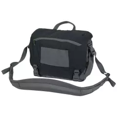 Taška přes rameno Helikon Urban Courier Bag Medium® - Cordura®, Black/Shadow Grey